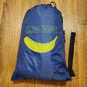 Glow Nana Inflatable‎ Air Lounger Carry Bag Blue Outdoor Camping Outdoor Movies
